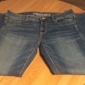 American Eagle Super Stretch Kick Boot Jeans